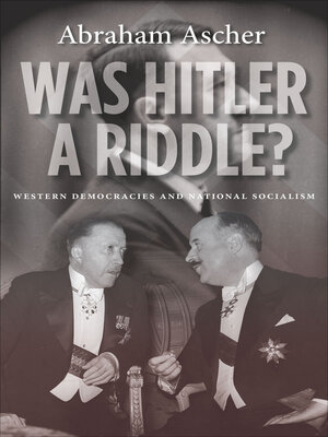 cover image of Was Hitler a Riddle?